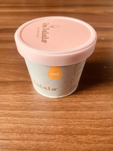百香果冰淇淋 外包裝