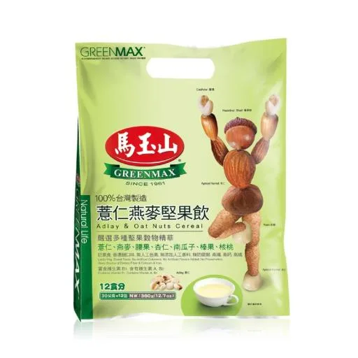 薏仁燕麥堅果飲30g×12pcs(包) 外包裝