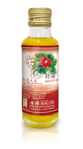 紅花大果-茶花籽油150ml 外包裝