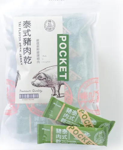 泰式豬肉乾 外包裝