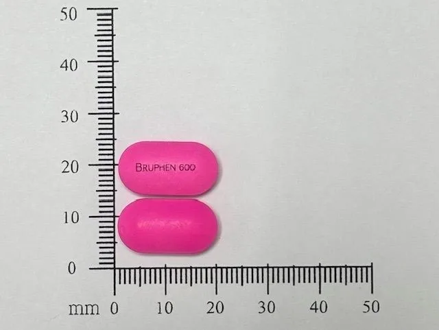 復汝炎膜衣錠600毫克外觀