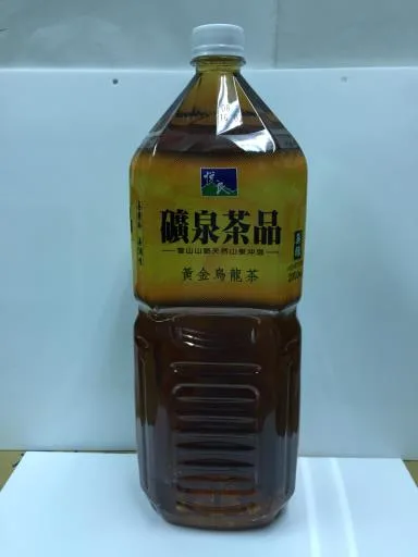 2000ml悅氏礦泉茶品-黃金烏龍茶(無糖) 外包裝