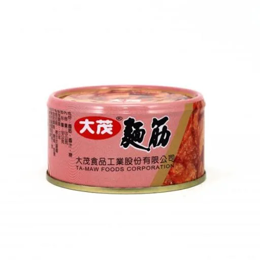 大茂麵筋(罐) 外包裝