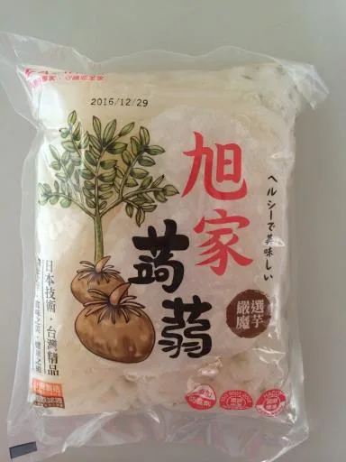 300g蒟蒻雪麵 外包裝
