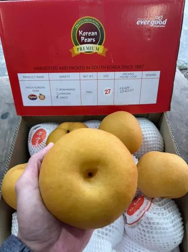 鮮梨 外包裝