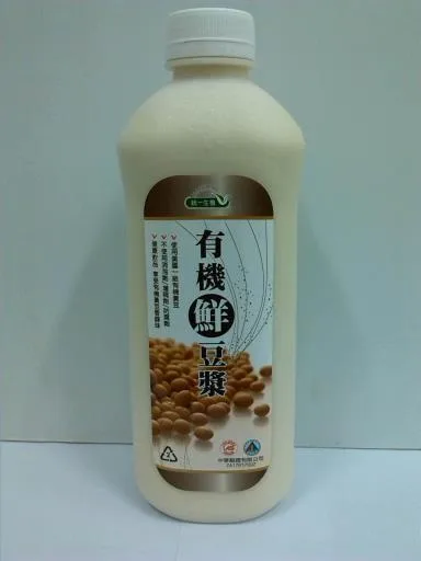 有機豆漿 外包裝