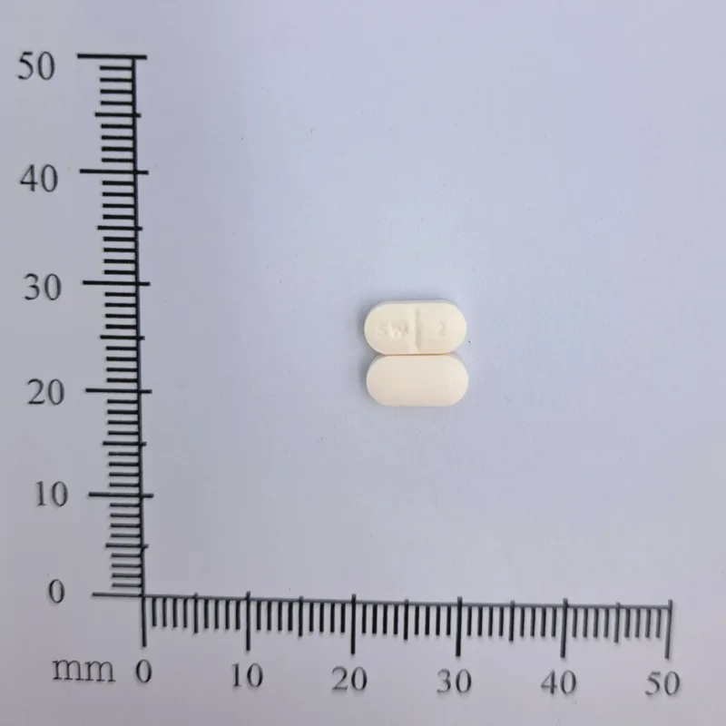 健列舒錠2毫克外觀