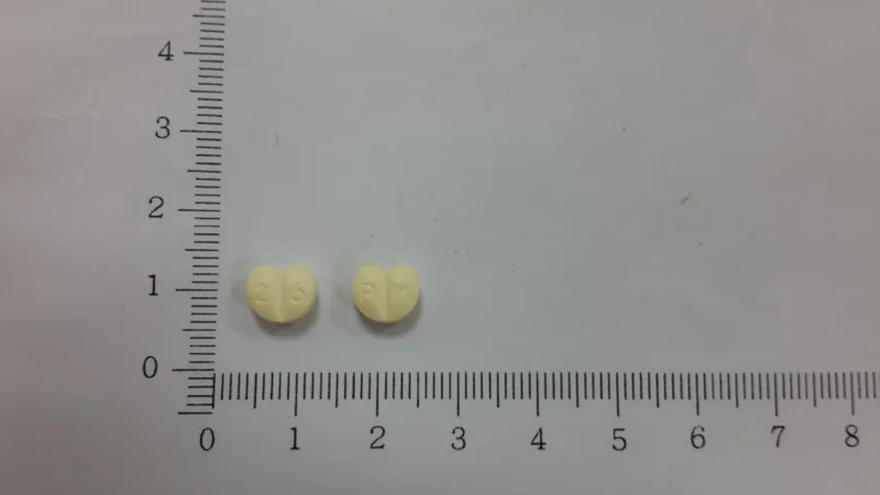 百肯膜衣錠 5 毫克外觀