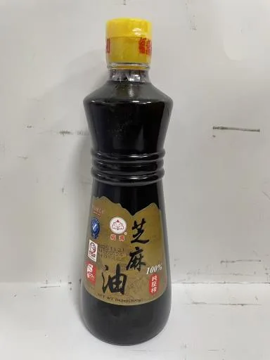 福壽100%芝麻油-500g 外包裝