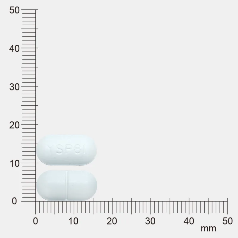 豪樂錠５００毫克（二甲二脈）外觀