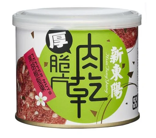 新東陽黑胡椒堅果厚脆片50g 外包裝