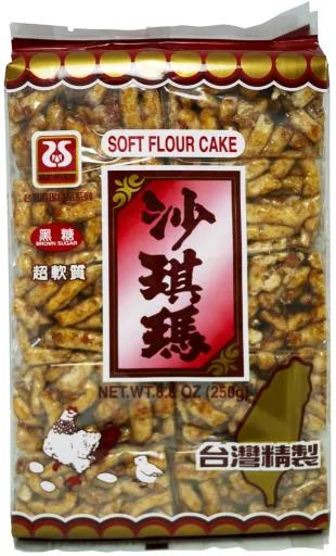黑糖沙琪瑪 外包裝
