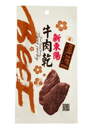 新東陽原味牛肉乾40G 外包裝