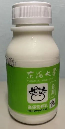 東海大學高優質鮮乳250ml 外包裝