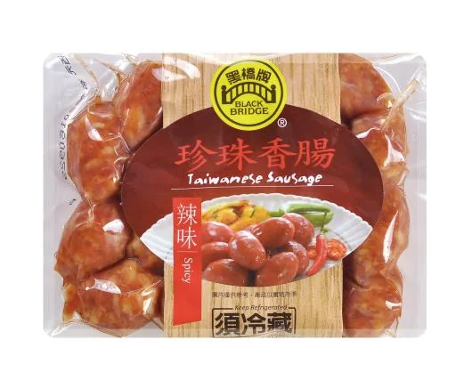 300g辣味珍珠香腸－真空 外包裝