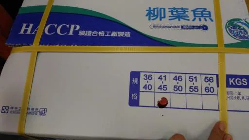 柳葉魚 外包裝