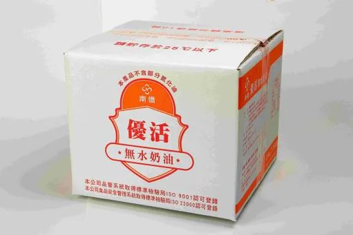 優活無水奶油(OAL31588) 外包裝