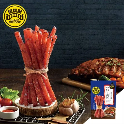 BBQ紐奧良厚燒條子肉乾－彩色袋 外包裝