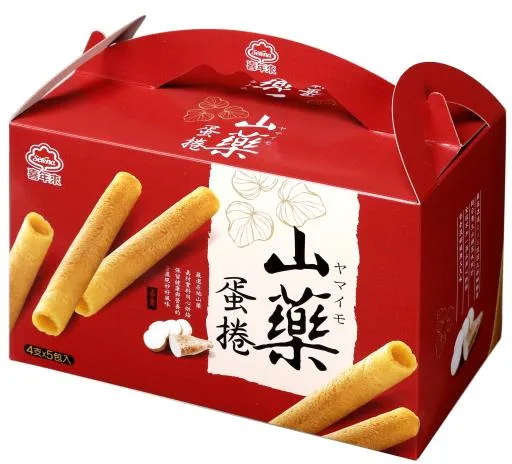 山藥蛋捲 外包裝