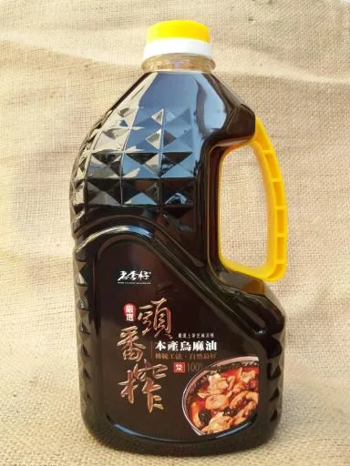 頭番榨本產烏麻油2公升裝 外包裝
