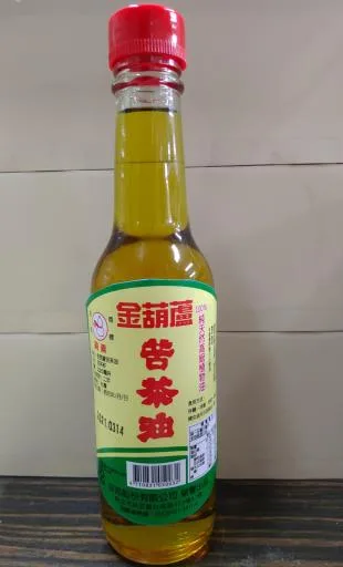 金葫蘆苦茶油220毫升 外包裝