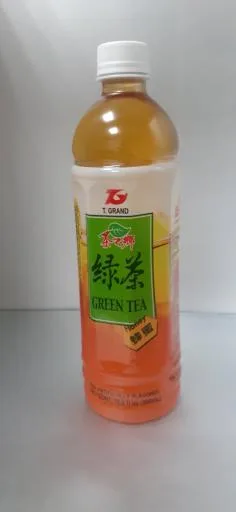 茶之鄉蜂蜜綠茶580ml 外包裝