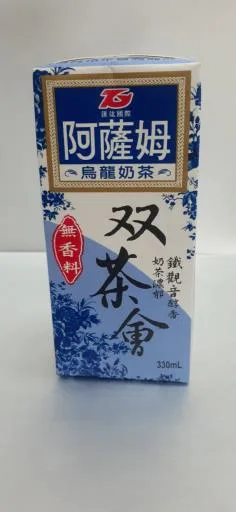 阿薩姆双茶會烏龍奶茶330ml 外包裝