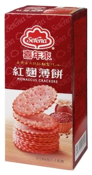 紅麴薄餅 外包裝