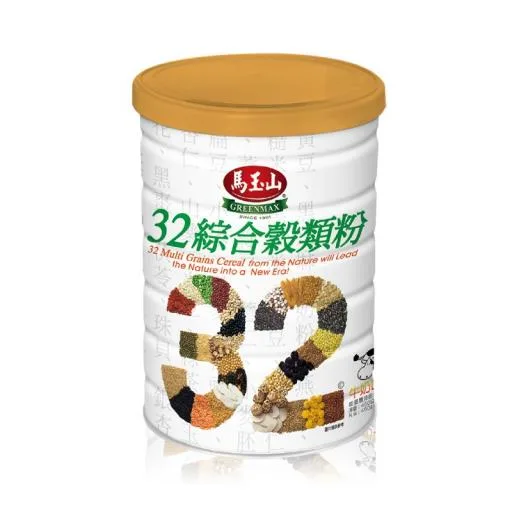 32綜合穀類粉450g(鐵罐) 外包裝