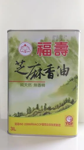 福壽芝麻香油 外包裝