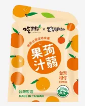 吃果籽橘子果汁蒟蒻 外包裝