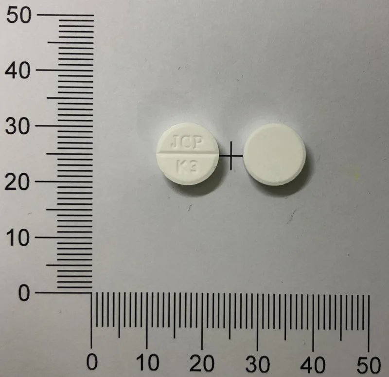 "強生"氫氧化鋁膠錠３２４毫克外觀