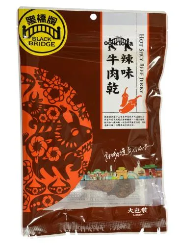 大包辣味牛肉乾－彩色袋 外包裝