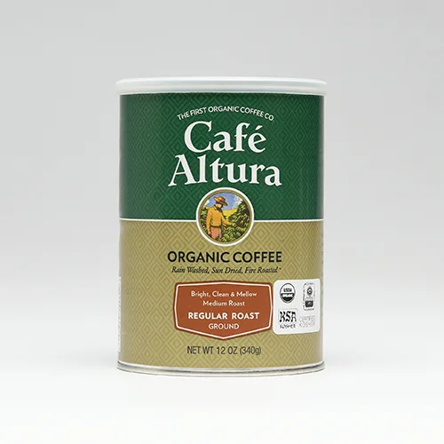 CAFE ALTURA 有機一般烘焙研磨咖啡 外包裝