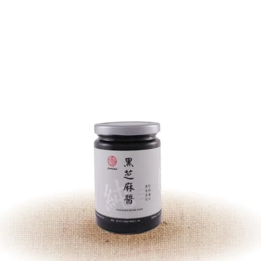 真老純黑芝麻醬350g 外包裝