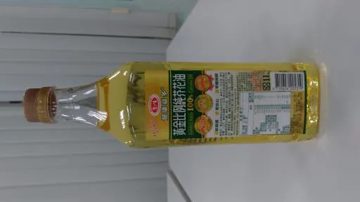 愛之味黃金比例純芥花油PET1.0L-1打裝 外包裝