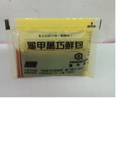 龜甲萬巧鮮包 外包裝
