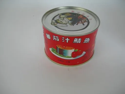 老船長蕃茄汁鯖魚(400g) 外包裝
