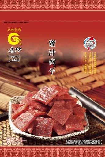 蜜汁肉干 外包裝