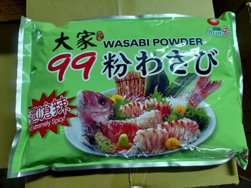 大家99青芥辣粉1公斤裝 外包裝