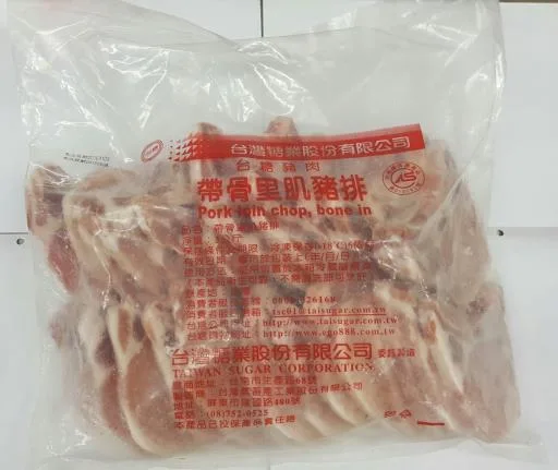 帶骨里肌豬排 外包裝
