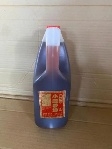 小磨香油 外包裝