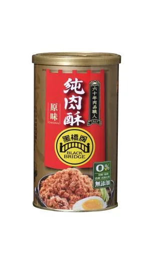 160g原味純肉酥－罐裝 外包裝
