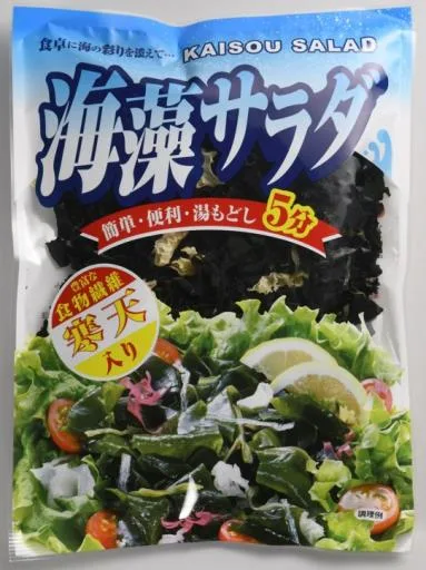 五彩海藻(含寒天) 外包裝