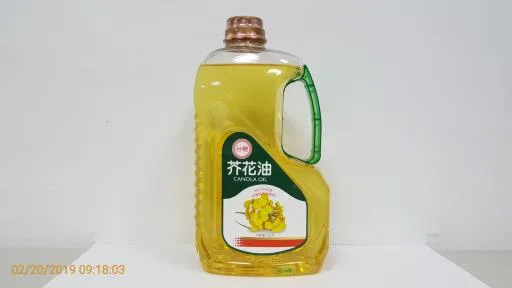 2公升芥花油 外包裝