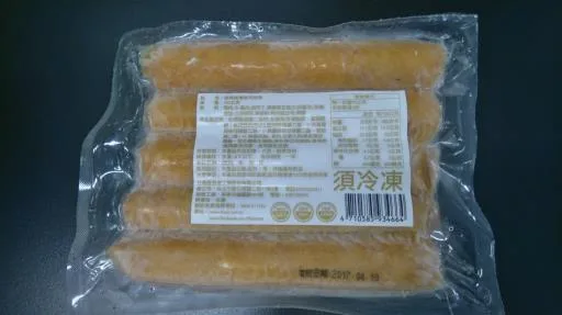 493A經典香濃起司熱狗450G 外包裝