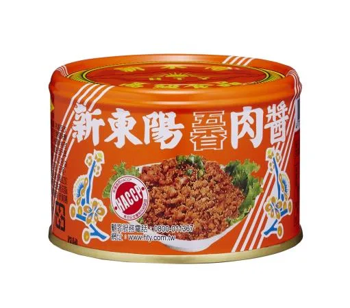 新東陽五香肉醬160G公教 外包裝