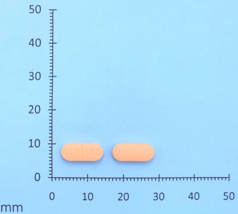 理波膜衣錠2毫克外觀