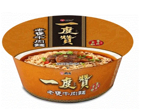 一度贊老甕牛肉麵12入 外包裝