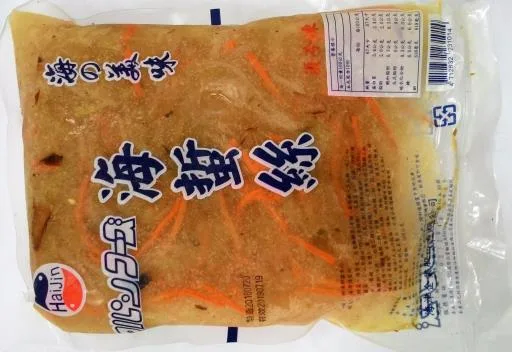 調味海蜇絲 外包裝